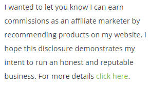 Affiliate Disclosure