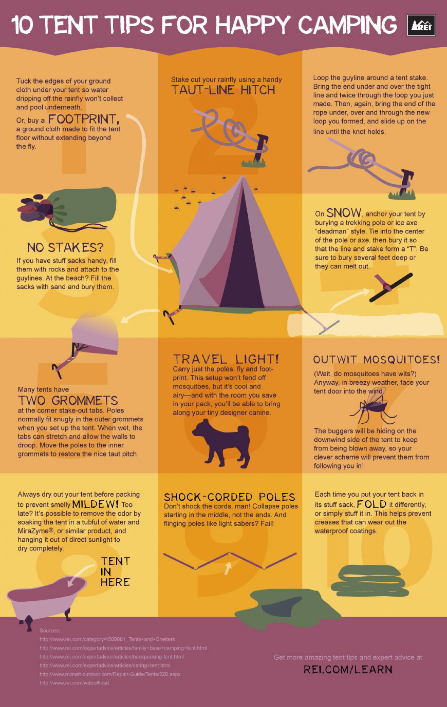 10 Tent Tips For Happy Campin